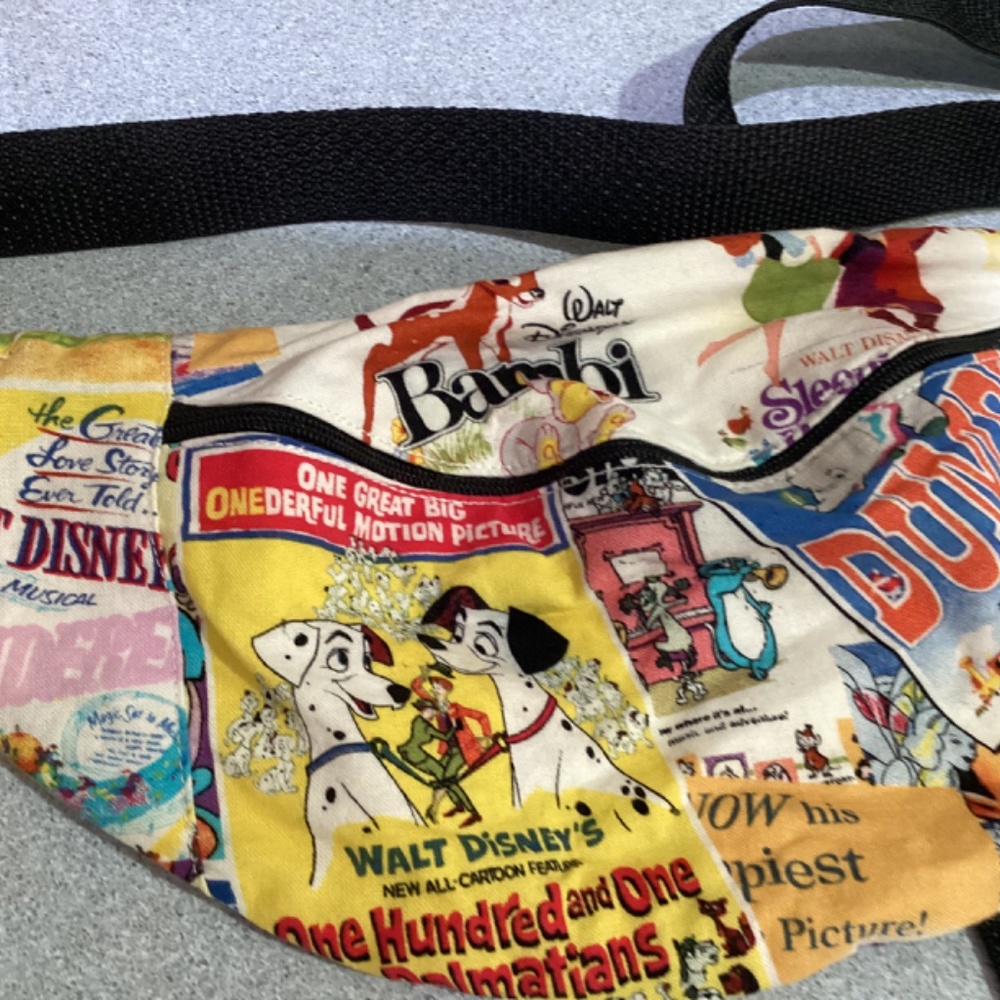 Unique Classic Disney Cartoons Patchwork Multicol… - image 4